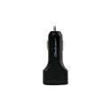 QOLTEC 50027 Qoltec Car charger 12V-24V   24W   5V   4.8A   3xUSB