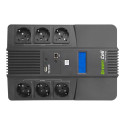 GreenCell UPS AiO LCD 800VA UPS07