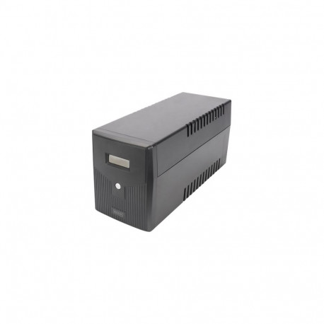 Digitus line-interactive UPS 1000VA/600W 12V/7Ah x2 aku 4x CEE 7/7 AVR USB RS232 RJ11/RJ45 LCD-ekraa