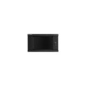 LANBERG WF01-6606-10B Lanberg wall-mounted rack 19 demounted flat pack 6U/600x600mm black