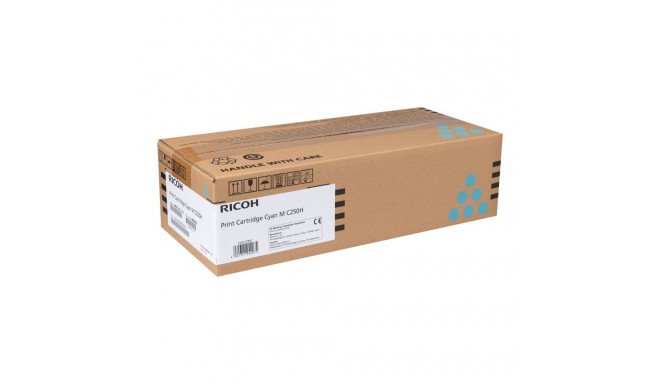 RICOH MC250 UHY tsüaan toonerkassett (6300 lehekülge) PC301W, MC250FW, PC311W, MC251FW jaoks