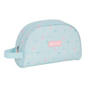 Moos toiletry bag Garden 28x18x10cm, turquoise