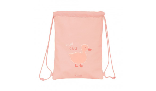 Backpack with Strings Safta Patito Pink