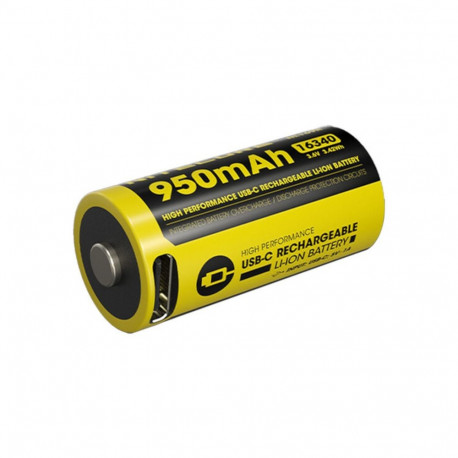 Nitecore NL169R (950mAh) 16340