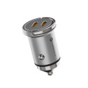 FORCELL F-Energy Mini car charger 2 x Type C PD30W
