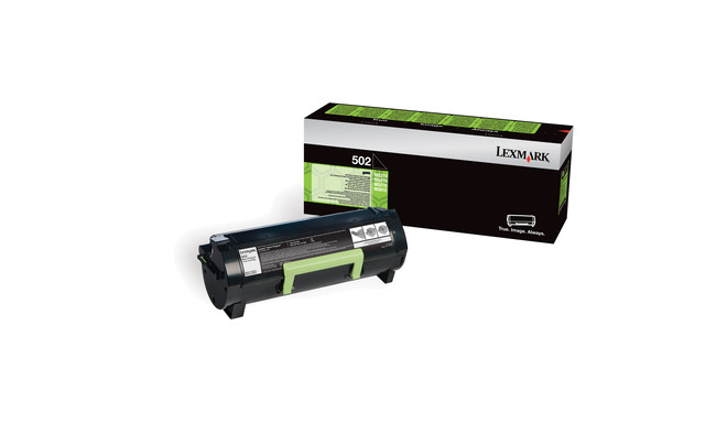 Lexmark 502 originaal must toonerikassett 1 tk