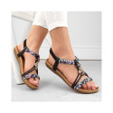 Artiker W HBH76B comfortable slip-on sandals, black (36)