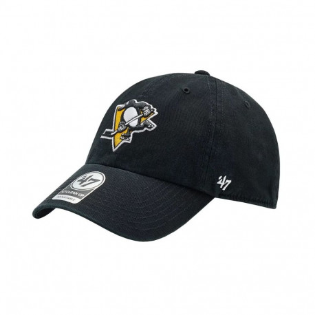 47 Brand NHL Pittsburgh Penguins Hat H-RGW15GWS-BKB (One size)