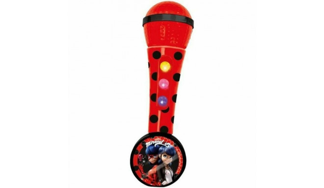 Karaoke Microphone Lady Bug Red