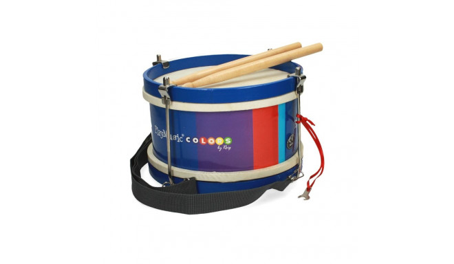 Trummel Reig Mitmevärviline Puit Plastmass