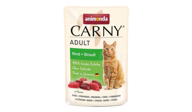 ANIMONDA Carny Adult Beef and ostrich - wet cat food - 85g