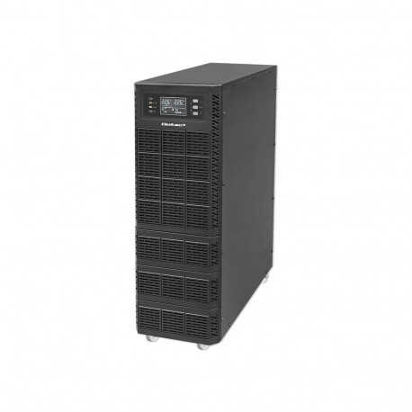 Qoltec 52284 Uninterruptible Power Supply UPS | 10kVA | 10000W | Power factor 1.0 | LCD | EPO | USB