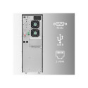 Qoltec 52284 Uninterruptible Power Supply UPS | 10kVA | 10000W | Power factor 1.0 | LCD | EPO | USB 