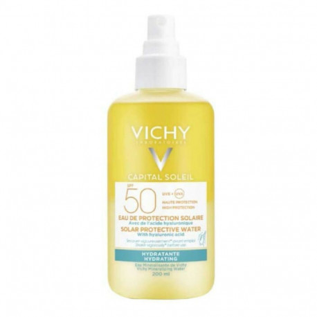 Päikeseblokeerija Capital Soleil Hydrating Vichy Spf 50 (200 ml)