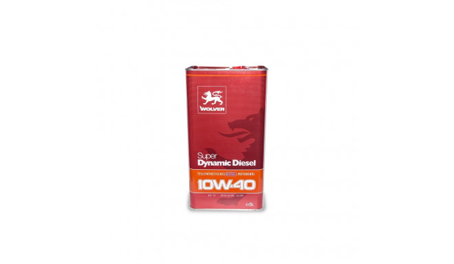 MOTOR OIL WOLVER DYNAMICDIESEL 10W-40 5L