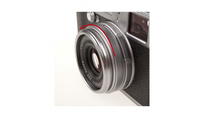 JJC LH JX100 Fuji Zonnekap Zilver