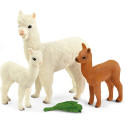 Schleich Wild Life Alpaca family, play figure