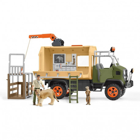 Schleich Wild Life Big Truck Animal Rescue, play figure
