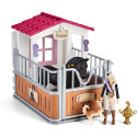 Schleich Horse Club horse box with Tori & Princess, play figure