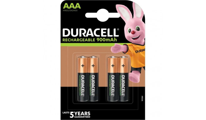 Duracell StayCharged (DUR203822), rechargeable battery (4 pieces, AAA)