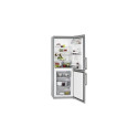 AEG RCB531E1LX, fridge/freezer combination (silver)
