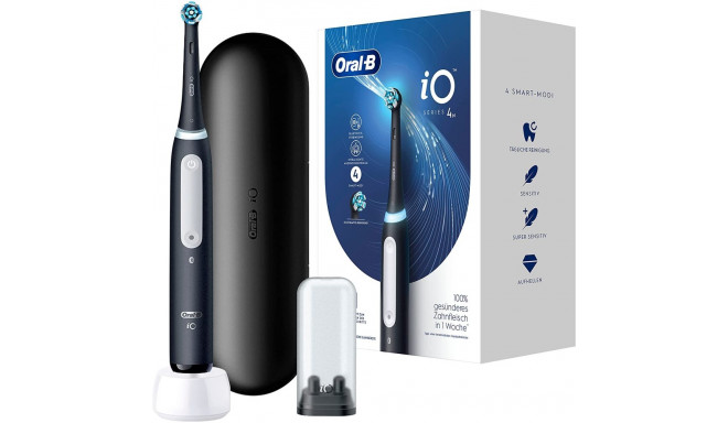 Braun Oral-B iO Series 4, Electric Toothbrush (matt black)