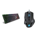 DE layout - Sharkoon PureWriter RGB, gaming keyboard (black, Kailh Choc Low Profile Red)