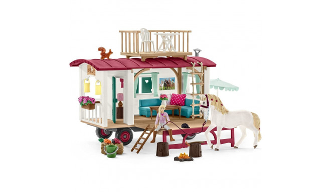 Schleich Horse Club caravan for secret club meetings, toy figure