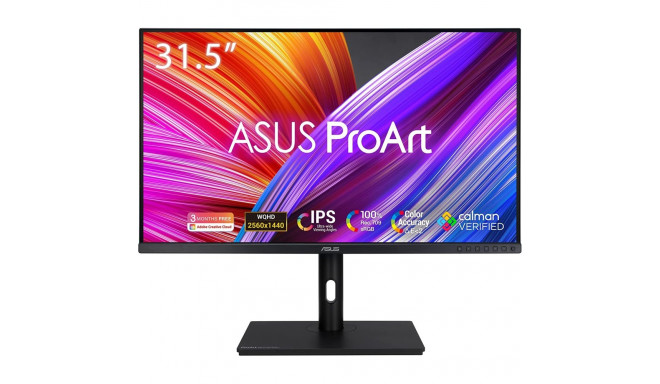 ASUS PA328QV - 32 - LED - DisplayPort, USB-A, black