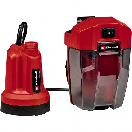 Power X-Change Akku-Klarwasserpumpe GE-SP 18 LL Li-Solo, 18Volt, Tauch- / Druckpumpe (rot/schwarz, o