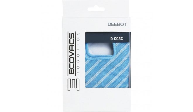 Ecovacs Cleaning cloths D-CC3C, wiper cover (3 pieces, for DEEBOT OZMO 930, Pro 930)