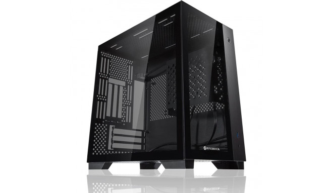 RAIJINTEK PAEAN MINI, tower case (black, tempered glass)