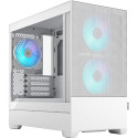 Fractal Design arvutikorpus Pop Mini Air RGB TG Clear Tint Tower, valge