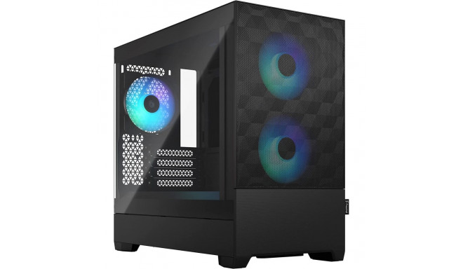 Fractal Design Pop Mini Air RGB black TG Clear Tint, Tower Case (black)