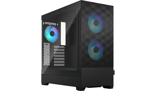 Fractal Design Pop Air RGB black TG Clear Tint, Tower Case (black)