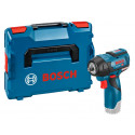 Bosch cordless impact wrench GDS 12V-115 Professional solo, 12Volt (blue / black, L-BOXX, without ba