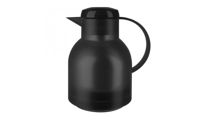 Emsa Samba vacuum jug with Quick Press closure (black)