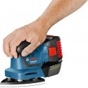 Bosch cordless orbital sander GSS 18V-10 Professional (blue, L-BOXX, without battery and charger)