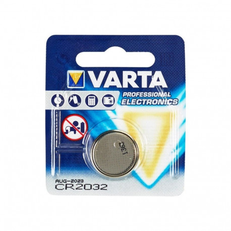 Professionaalne nupp-patarei CR2032, 1tk