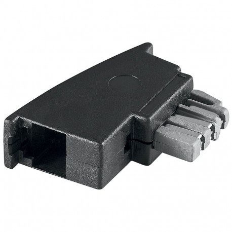 goobay TAE Adapter plug N > RJ11 black - (6P4C)