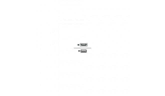 USB 2.0 kaabel USB-A pistik > Micro-USB pistik 0,5m topeltvarjestatud, must