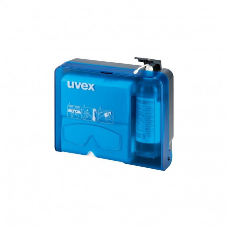 Uvex spectacle cleaning station (cleaning fluid and cleaning paper) 9970005