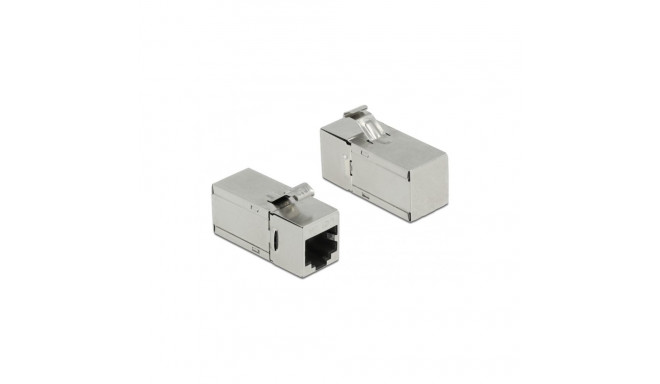 Cat6 KeyStone 2xRJ45modular couple, STP shielded