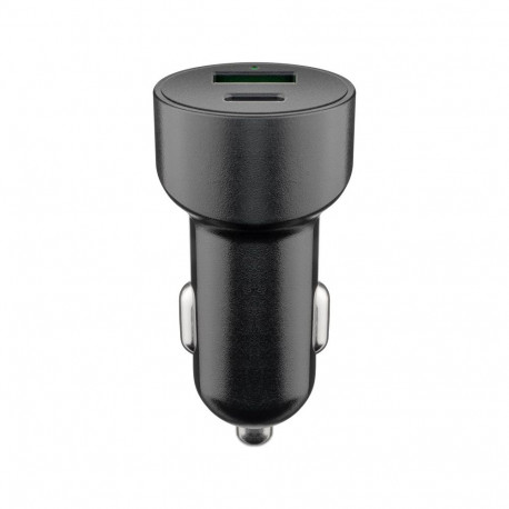 USB Autolaadija 1 x USB-C PD, 1 x USB USB-A QC, 3A, 48 W