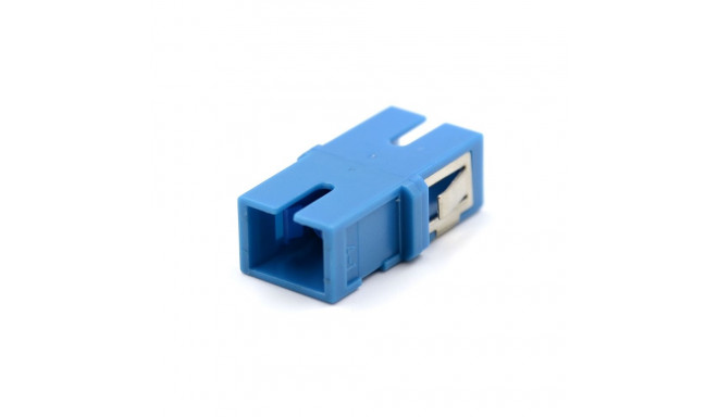 FO adapter kõrvadeta singlemode SC simplex sinine