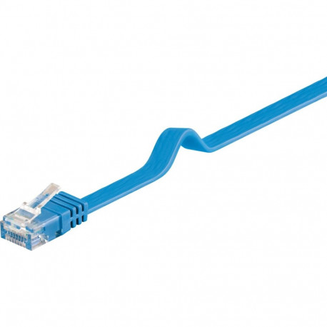 Võrgukaabel Cat6 UTP 1.5m, sinine, lapik, CU