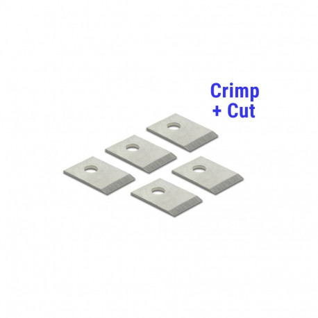 RJ45 Crimp+Cut Blade Set 5 pieces for Delock 86450