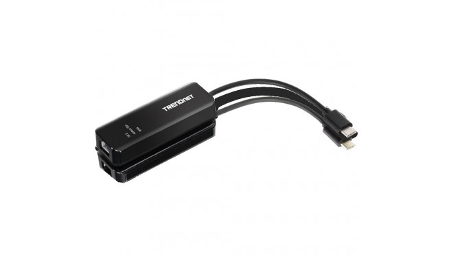 Võrgukaart: USB-C - RJ45 2.5GBASE-T, sobib ka Mac´ile, must