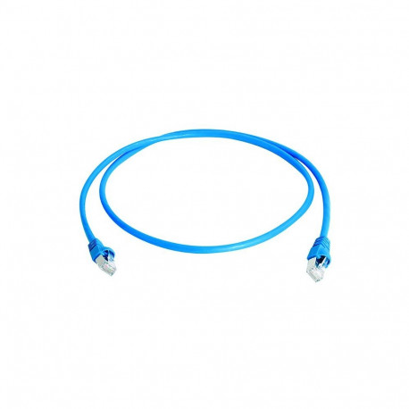Patch cord S/FTP Cat6a (ISO/IEC), 3m MP8 FS500, LSZH, blue, 1:1