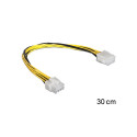 Delock Extension Cable Power supply 8 pin EPS male > female 30 cm Delock Extension Cable Power supply 8 pin EPS male > female 30 cm